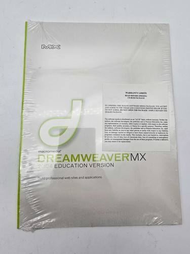 Dreamweaver 2004 education - 2004,