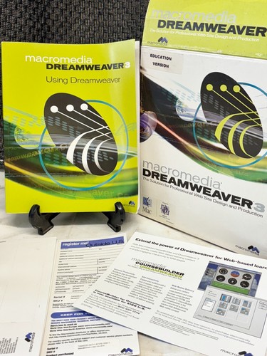 Vintage macromedia dreamweaver - vintage,