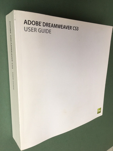 Adobe dreamweaver cs3 user - adobe,